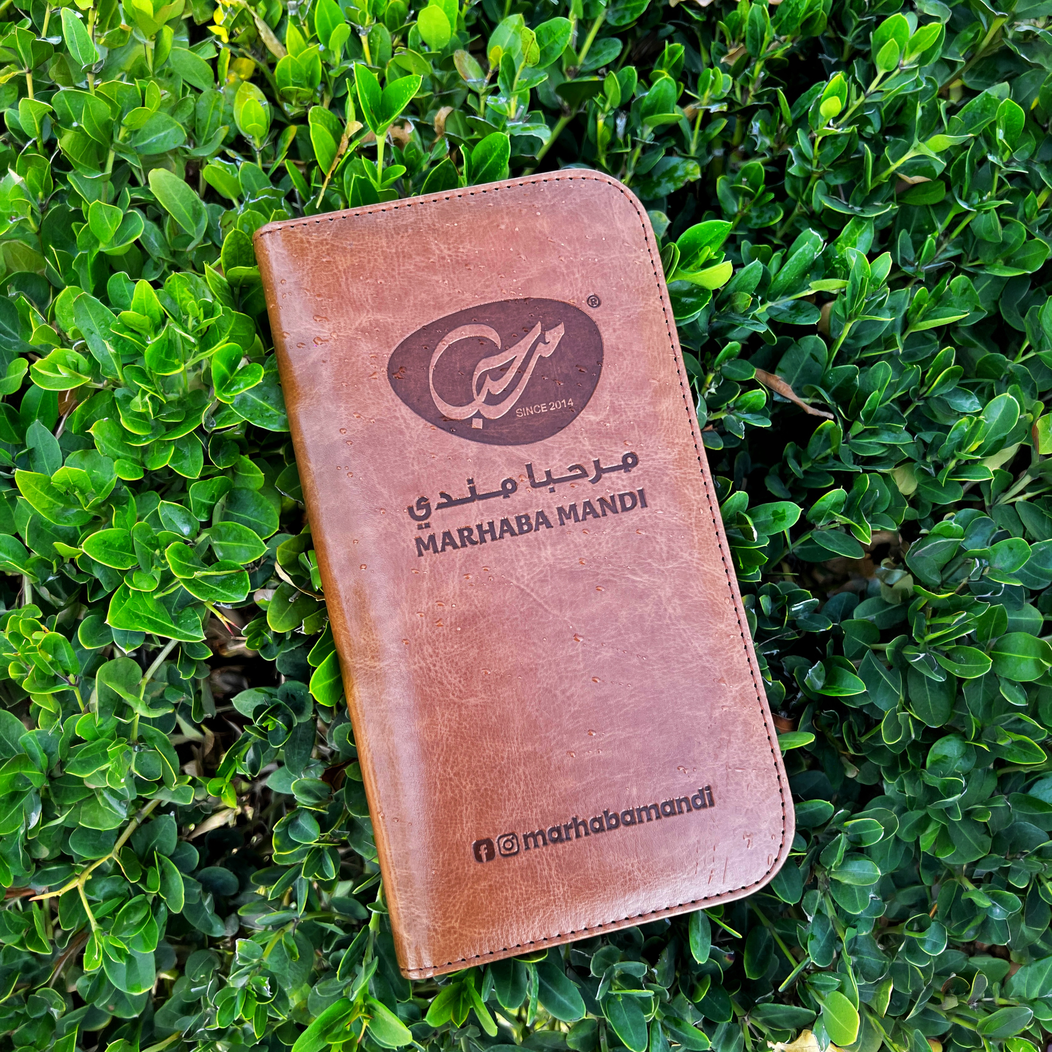 Premium PU Leather Bill Folder A5 size